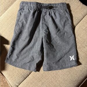 Hurley Charcoal Elastic Shorts